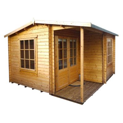 Shire Ringwood 28mm Log Cabin 12x13