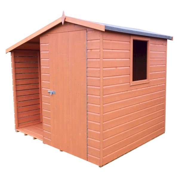 Shire Shed & Log Store 7x6