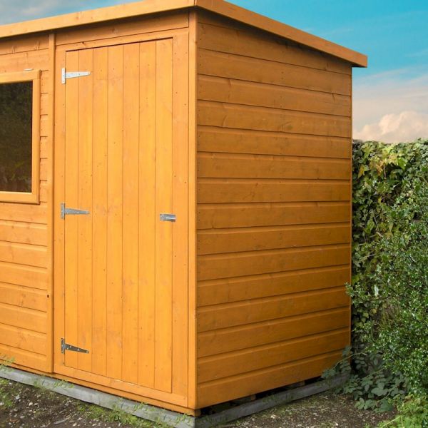 Shire Shiplap Pent Shed 6x4