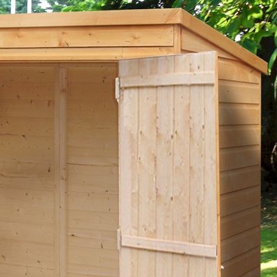 Shire Shiplap Pent Shed 6x4