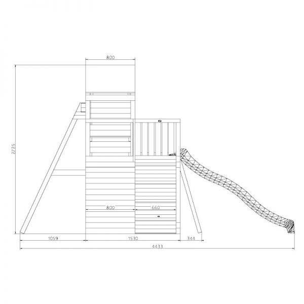 Shire Treehouse Activity Climber Set