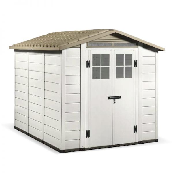 Shire Tuscany EVO 240 Double Door Plastic Shed