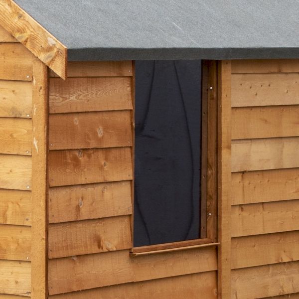 Shire Value Overlap Apex Shed 6x4 with Window