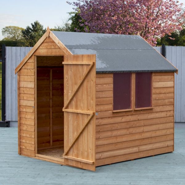 Shire Value Overlap Apex Shed 7x5 with Window