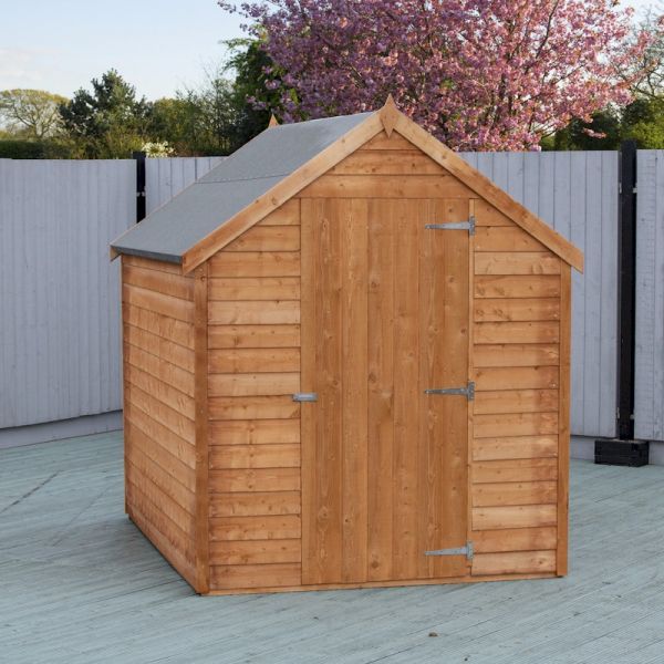 Shire Value Overlap Apex Shed 7x5 with Window