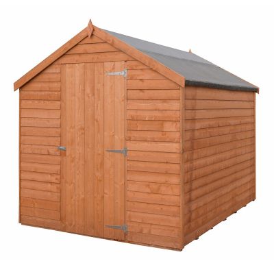 Shire Value Overlap Apex Shed 8x6