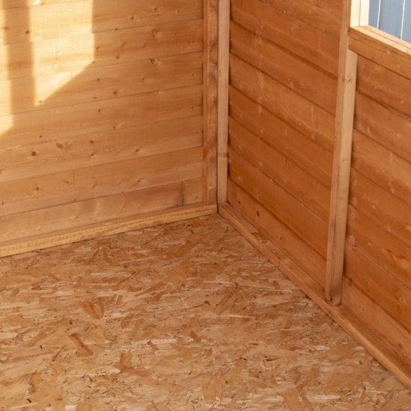 Shire Value Overlap Double Door Apex Shed 8x6