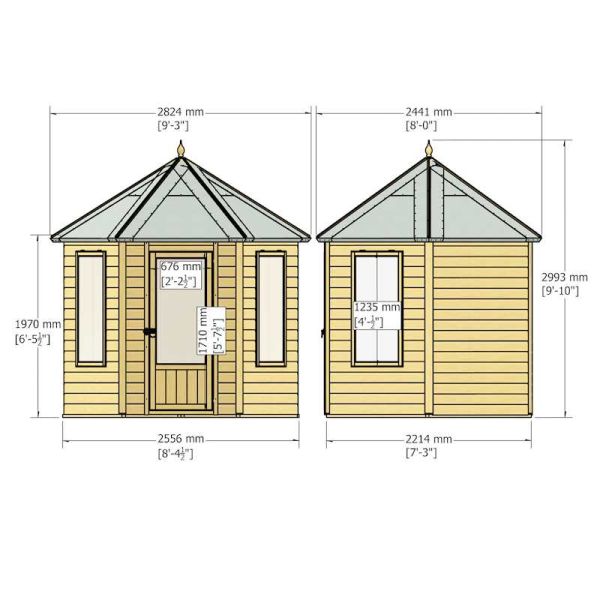 Shire Welton Summerhouse 8x7