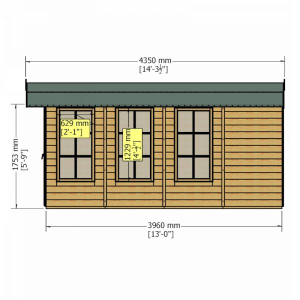 Shire Westminster Summerhouse 13x7