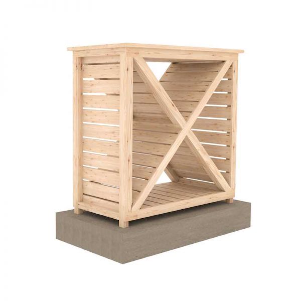 Shire Woodlowe Cross Log Store