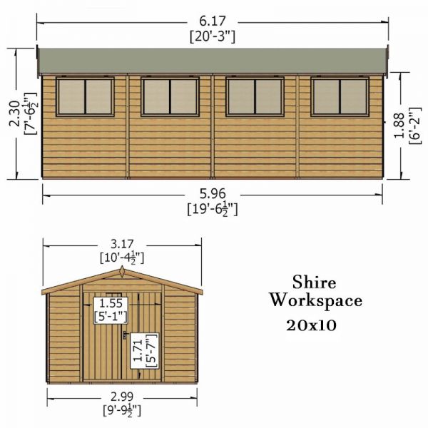 Shire Workspace Workshop 20x10