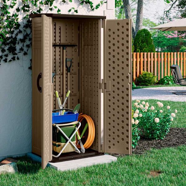 Suncast Aston Storage Cabinet - Sand