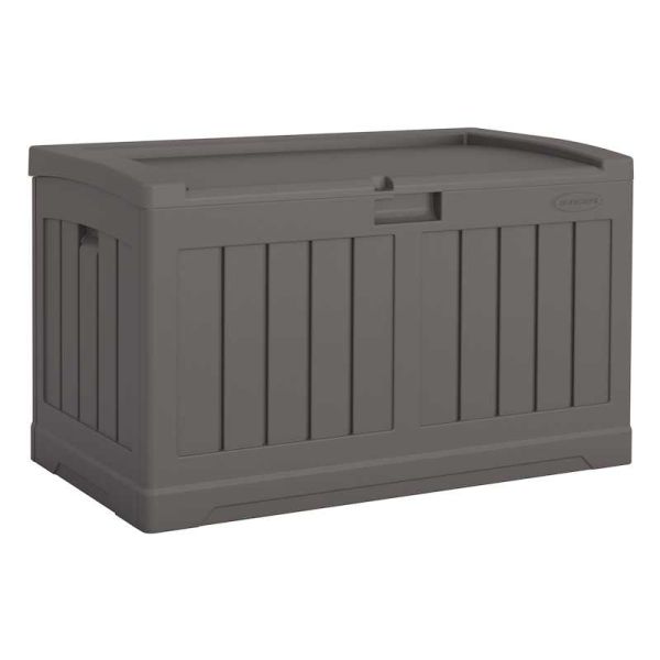 Suncast Carolina 189L Storage Box - Stone Grey
