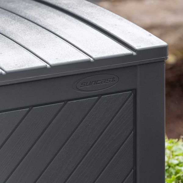 Suncast Colorado 507L Storage Box - Cyberspace Grey