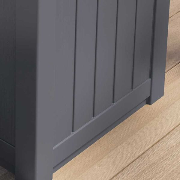 Suncast Florida 83L Storage Box - Cyberspace Grey