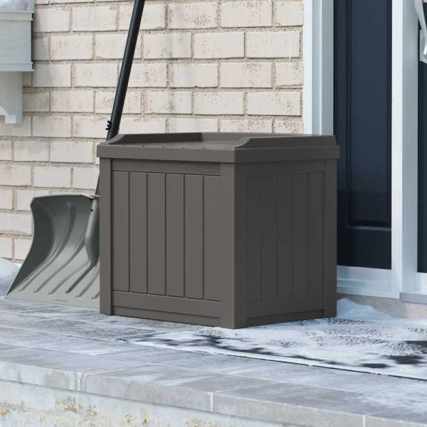 Suncast Florida 83L Storage Box - Stone Grey