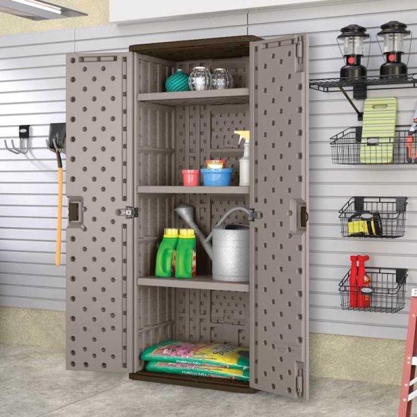 Suncast Haven Tall Storage Cabinet