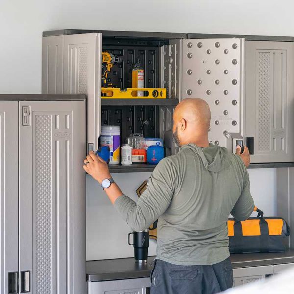 Suncast Haven Wall Storage Cabinet