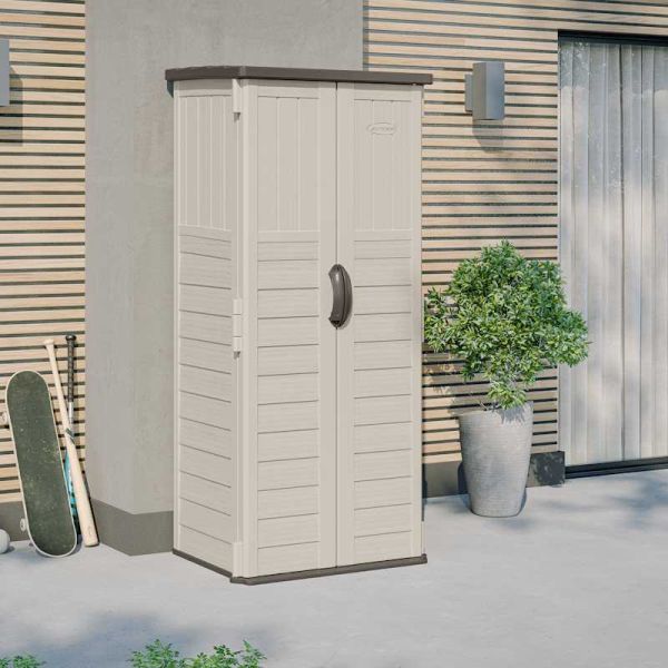 Suncast Mannington Storage Cabinet - Vanilla