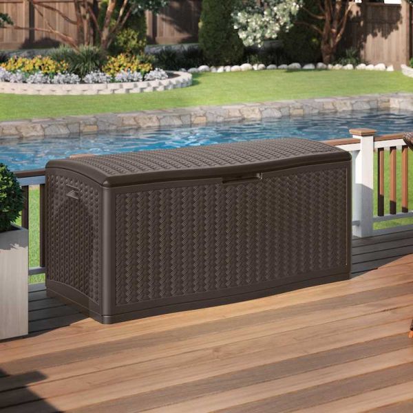 Suncast Minnesota 469L Storage Box - Java Brown