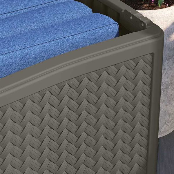 Suncast Minnesota 469L Storage Box - Stone Grey