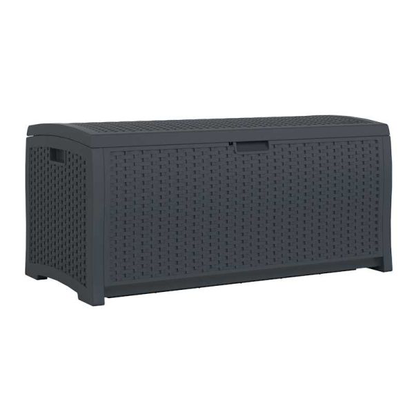 Suncast Missouri 276L Storage Box - Cyberspace Grey