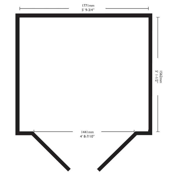 Suncast Modernist Shed 6x5