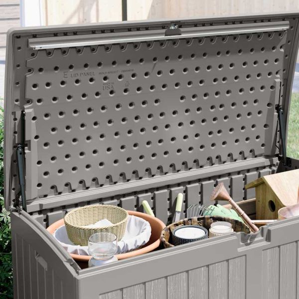 Suncast Montana 757L Storage Box - Stone Grey