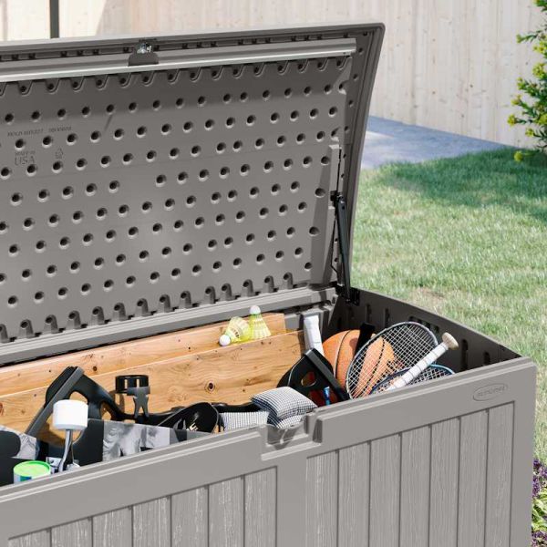 Suncast Montana 757L Storage Box - Stone Grey