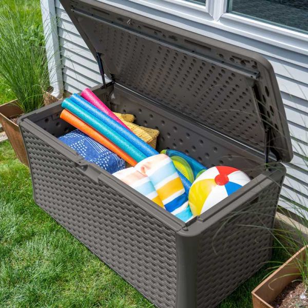 Suncast Oregon 507L Storage Box - Stone Grey