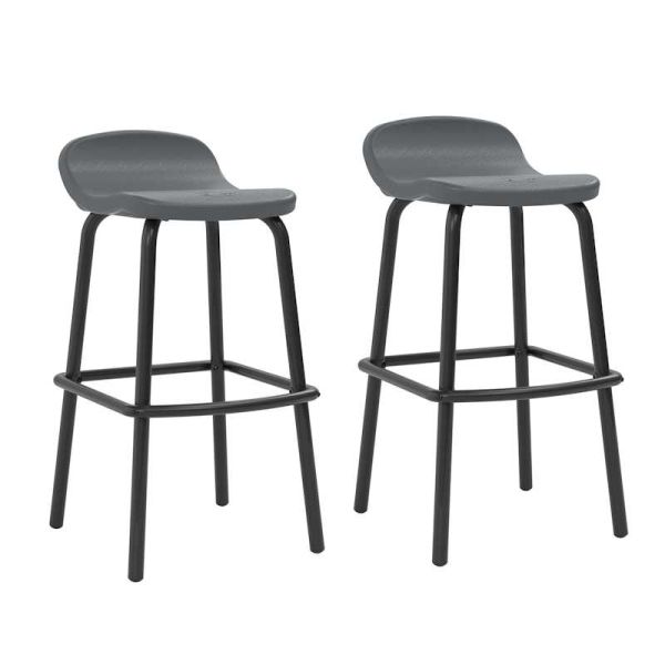 Suncast Outdoor Bar Stools - Pack of 2