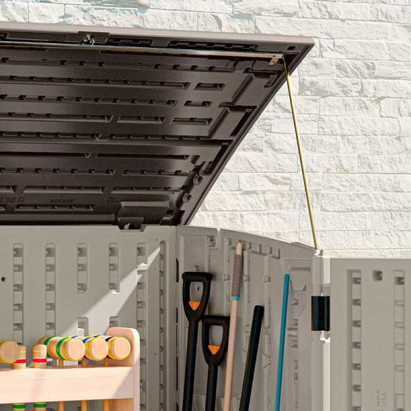 Suncast Stow-Away Store - Vanilla