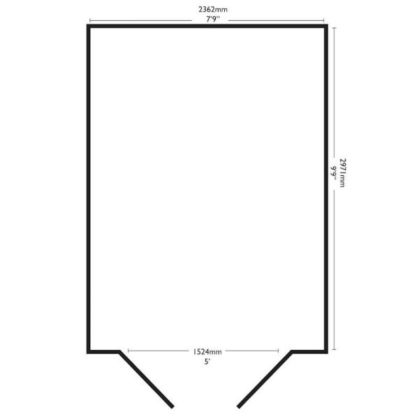 Suncast Tremont Shed 8x10