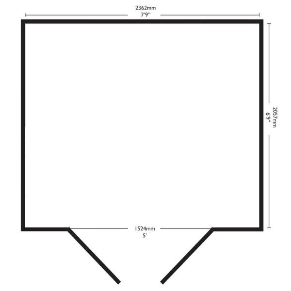 Suncast Tremont Shed 8x7