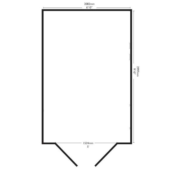 Suncast Vista Shed 7x7