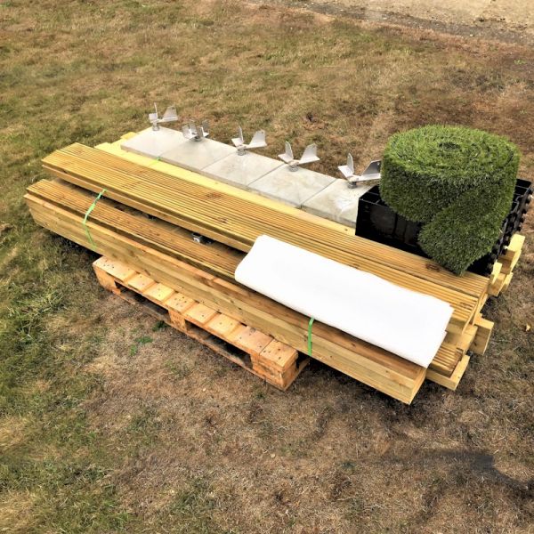 Swift Deck Complete Corner Decking Kit 4.75m x 4.7m