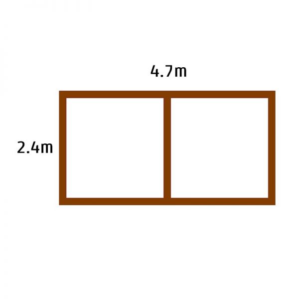 Swift Deck Complete Decking Kit 2.4m x 4.7m