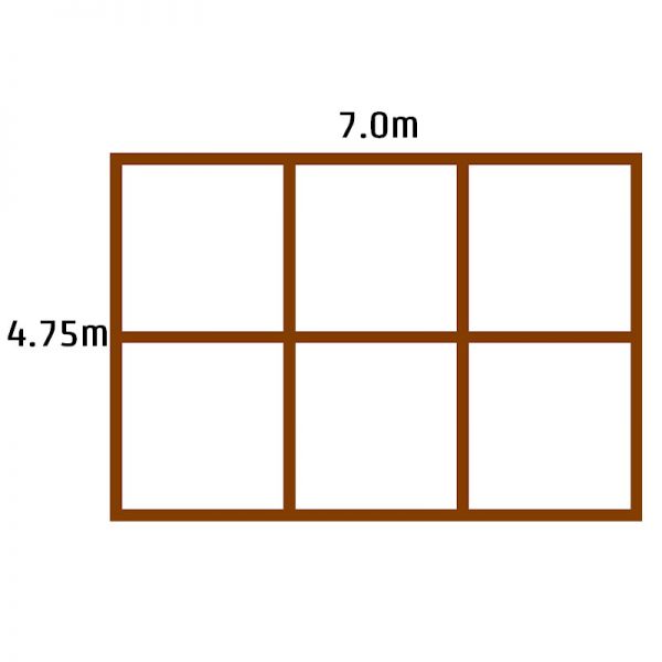 Swift Deck Complete Decking Kit 4.75m x 7.0m