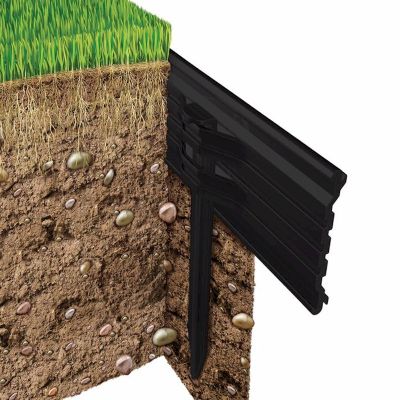 Swift Edge Garden Edging Black 12m Pack