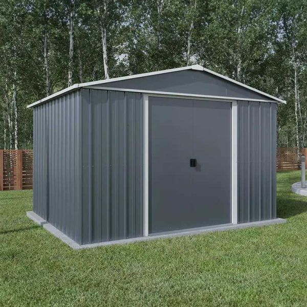 Yardmaster 1010AEYZ Metal Shed with Floor Support Frame 2.85 x 2.85m