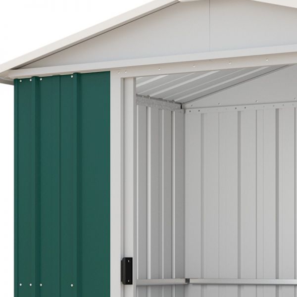 Yardmaster 1010GEYZ Metal Shed with Floor Support Frame 2.85 x 2.85m