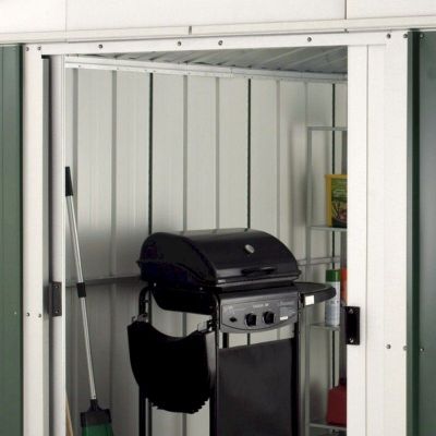 Yardmaster 1013GEYZ Metal Shed with Floor Support Frame 2.85 x 3.87m