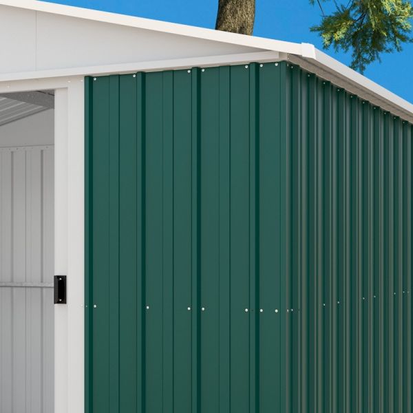 Yardmaster 108GEYZ Metal Shed with Floor Support Frame 2.85 x 2.26m