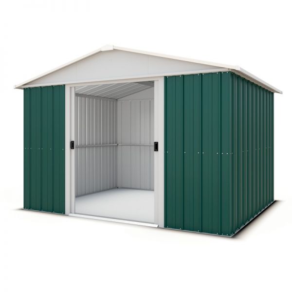 Yardmaster 108GEYZ Metal Shed with Floor Support Frame 2.85 x 2.26m