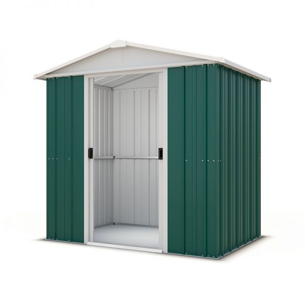 Yardmaster 65GEYZ Metal Shed with Floor Support Frame 1.86 x 1.25m