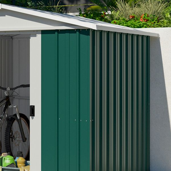 Yardmaster 67GEYZ Metal Shed with Floor Support Frame 1.86 x 2.07m