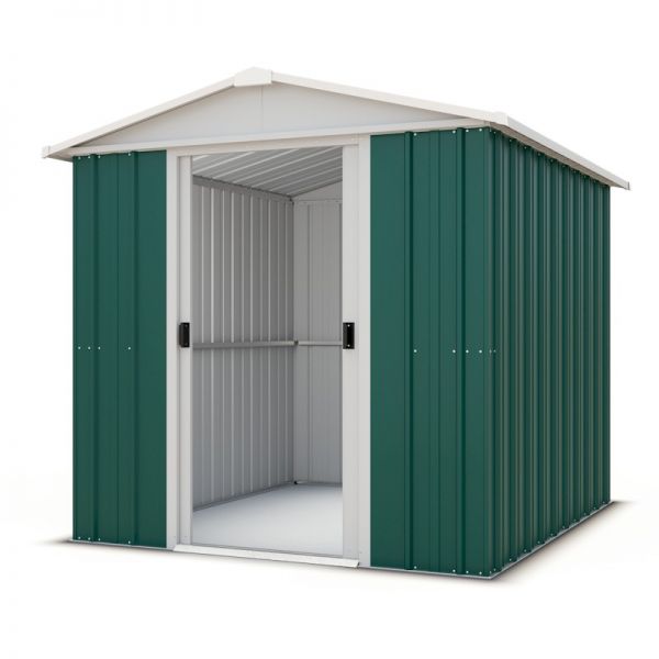 Yardmaster 67GEYZ Metal Shed with Floor Support Frame 1.86 x 2.07m