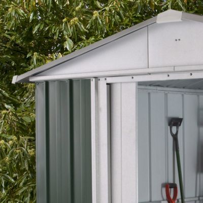 Yardmaster 86GEYZ Metal Shed with Floor Support Frame 2.26 x 1.86m