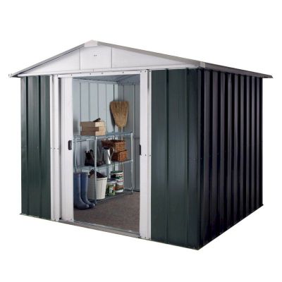 Yardmaster 87GEYZ Metal Shed with Floor Support Frame 2.26 x 2.07m