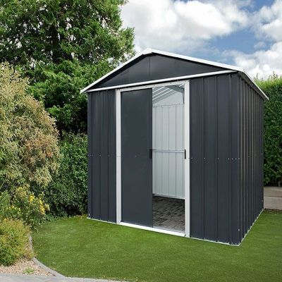yardmaster castleton 65aeyz metal shed 5x6 - one garden